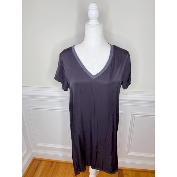 NWOT Nation LTD 100% Silk T-shirt Dress - Picture 2 of 4